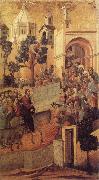 Duccio di Buoninsegna, Christ Entering Jerusalem